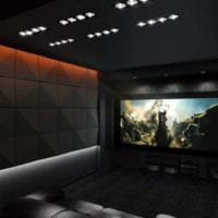 home theater design mobilier foto