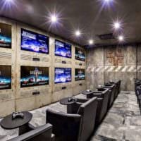 fotografie interioară design home theater