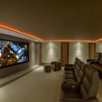 opțiuni foto de design home theater