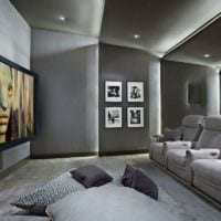 fotografie interioară design home theater