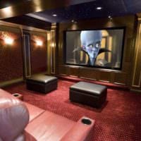 home theater design foto decor