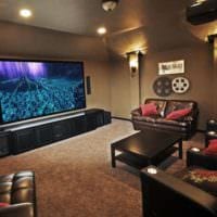 idei de amenajare a designului home theater