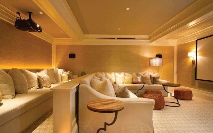 interior home theater