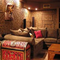Motive egiptene în designul interior al camerei
