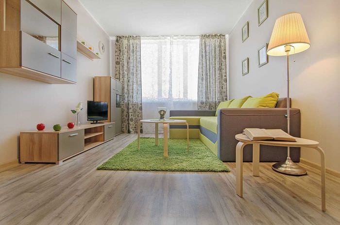 ideea unui decor frumos pentru un apartament cu două camere