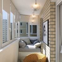 הרעיון של עיצוב יפה של תמונת דירה בת שני חדרים