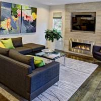 príklad svetlého dizajnu obývačky 19-20 m2