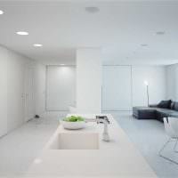 változata a gyönyörű belső a nappaliban a stílus minimalizmus kép