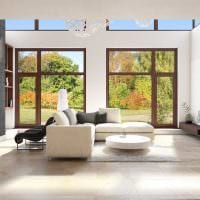 vaihtoehto kaunis olohuoneen sisustus minimalistisen kuvan tyyliin