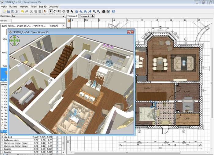 süßes Zuhause 3D-Design