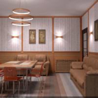 3D -design gör lägenhet fotodesign