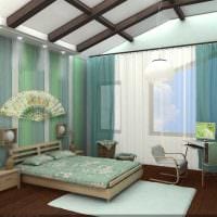 idee de dormitor în stil luminos pentru o imagine de tânăr