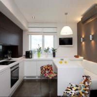 Option für helles Küchendekor 13 m² Bild