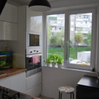 kuchyně v Chruščově 6 m2