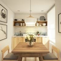 moderní kuchyň 6 m2