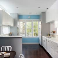 kuchyňský design s možnostmi dokončování oken