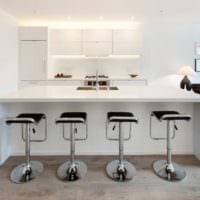 المطبخ غرفة الطعام غرفة المعيشة في أفكار تصميم منزل خاص