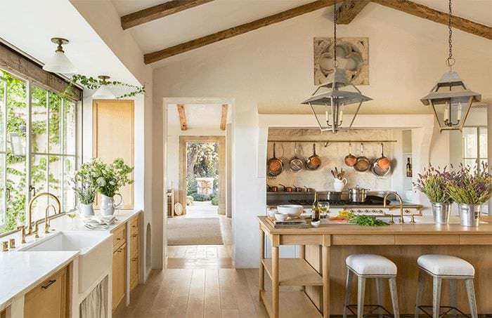 Køkken i Provence stil