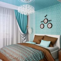 design af et lille soveværelse foto