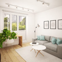 Séria bytov pre dizajn obývačky