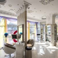 Schönheitssalon Friseursalon Interieur