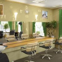 Schönheitssalon Friseur Designprojekt