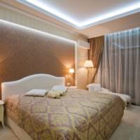 soveværelse loft design ideer foto