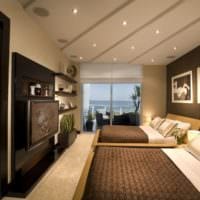 loft i soveværelset moderne design