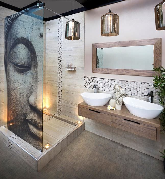 design af det orientalske badeværelse