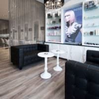moderní design kosmetického salonu