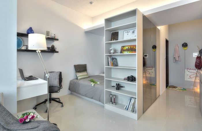 Vyhrazená ložnice o velikosti 12 m2 ve studiovém bytě