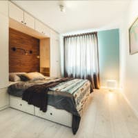 soveværelse med et areal på 14 m2 stilfuldt design
