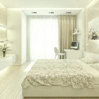 soveværelse på 14 m2 moderne design