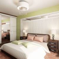 soveværelse med et areal på 14 m2 design