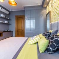 soveværelse med et areal på 14 m2 design