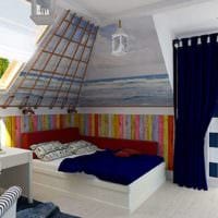 רעיונות פנים לחדר השינה בעליית הגג