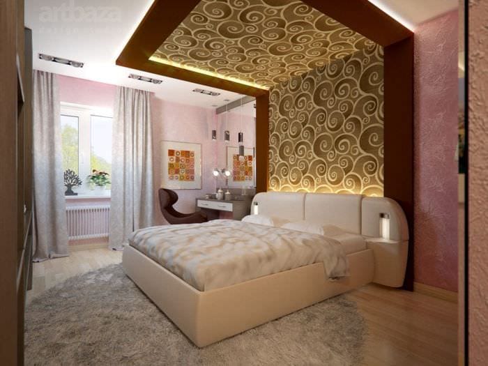 Schlafzimmerdesign 2018 mit Dekor