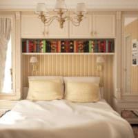 Schlafzimmer im stilvollen Design von Chruschtschow
