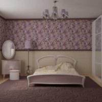 Schlafzimmer in Chruschtschow