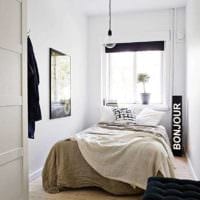 Schlafzimmer in Chruschtschow-Ideen-Design