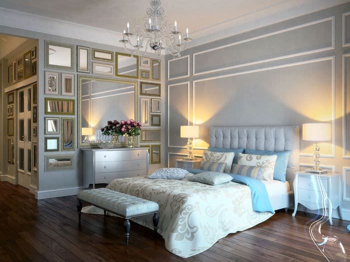 ламинат в класическа спалня