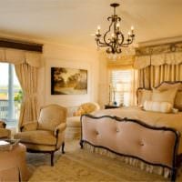 Schlafzimmer im klassischen Stil Design Foto