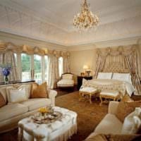 sovrum i klassisk stil foto dekoration