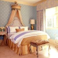 спалня в класически стил красив интериор
