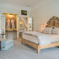 Schlafzimmer im klassischen Stil stilvolles Interieur
