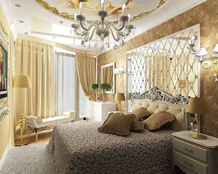 luxusní dekorace do ložnice