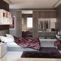 Дизайн на спалня в модерен стил
