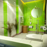 kylpyhuone laatat vihreä kuva