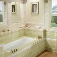 lyst design af et badeværelse med bruser i lyse farver foto