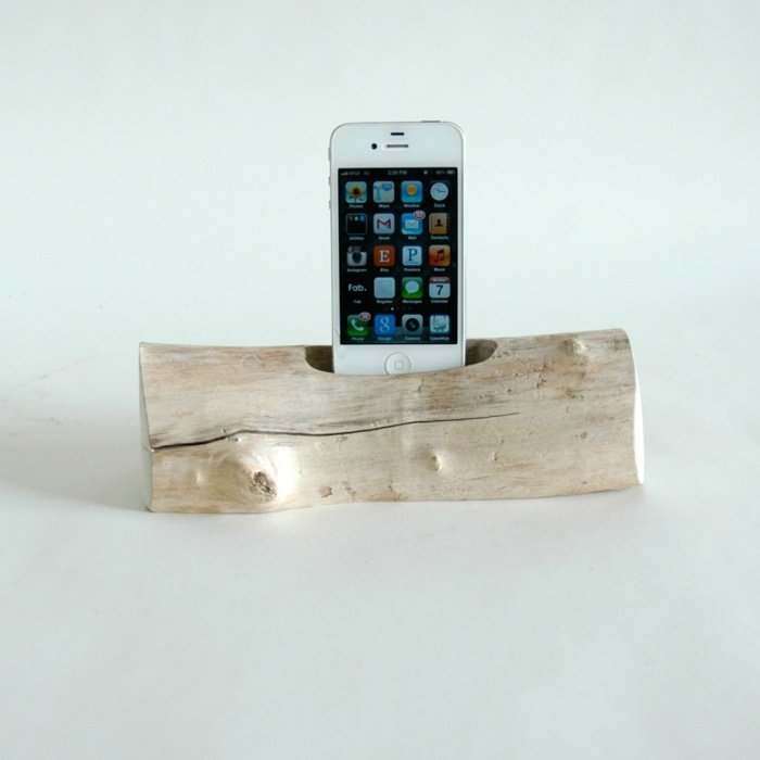 drivved docking station iphone tilbehør diy projekt